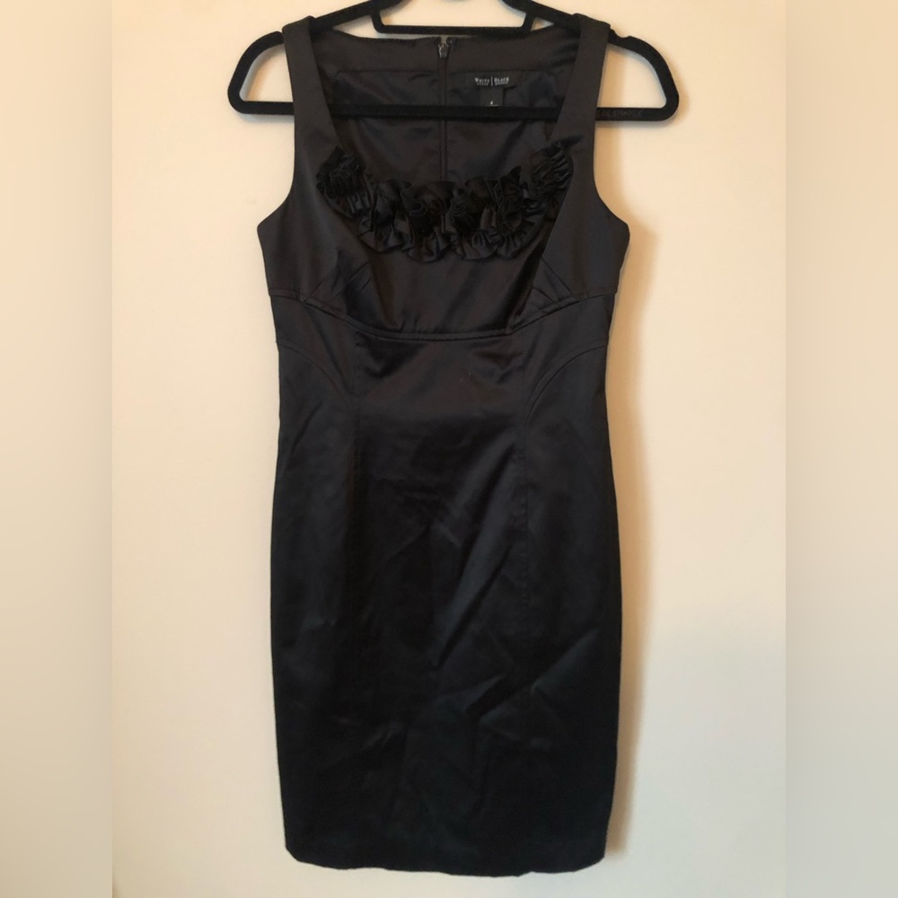 WhiteHouse BlackMarket satin dress